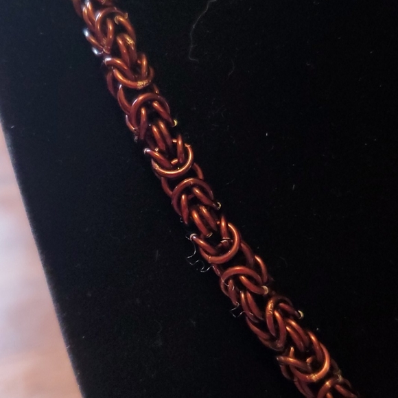 Handmade Chainmaille Necklace - Picture 3 of 4